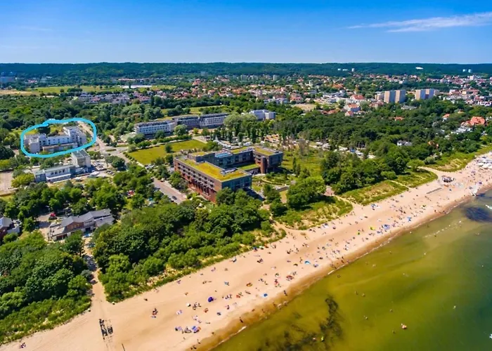 Platinum Przy Plazy, Z Parkingiem, Z Duzym Balkonem Daire *